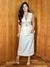 Colete Aquila Fivela Organica Dourada Alfaiataria Barbie Off White - comprar online