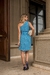 Vestido Laís Nula Manga Com Cinto Viés - comprar online