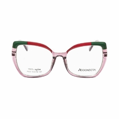Armação para Óculos de Grau Coonecta X7652 Feminino Quadrado em Acetato - loja online