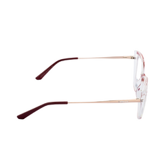 Armação para óculos de Grau Maru.Y BR98234 Feminino Gatinho em Acetato Vermelho - Ótica Inajá