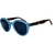 ÓCULOS DE SOL OOK RM10156 REDONDO EM ACETATO AZUL - comprar online