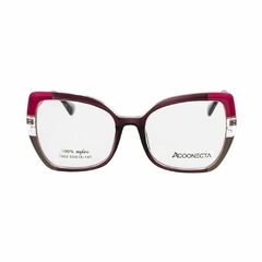 Armação para Óculos de Grau Coonecta X7652 Feminino Quadrado em Acetato - loja online
