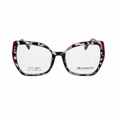 Armação para Óculos de Grau Coonecta X7652 Feminino Quadrado em Acetato