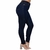 Calça jeans feminina Básica cintura alta premium escura - comprar online