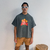 Camiseta Estonada Boxy Flowers - comprar online