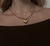 Corrente Bold Love Dourado na internet