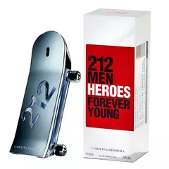 212 HEROES FOREVER YOUNG CAROLINA HERRERA MASCULINO EAU DE TOILETTE 90ML - comprar online