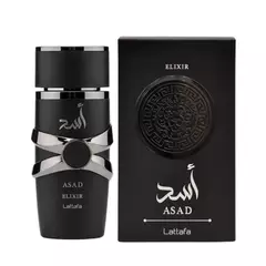 ASAD ELIXIR LATTAFA MASCULINO EAU DE PARFUM 100ML na internet