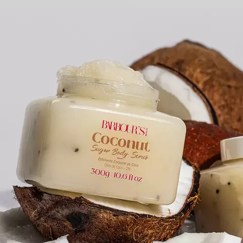 ESFOLIANTE CORPORAL DE COCO - COCONOUT SUGAR BODY SCRUB 400G BARBOURS
