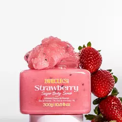 ESFOLIANTE CORPORAL DE MORANGO - STRAWBERRY SUGAR BODY SCRUB 400G BARBOURS