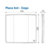 Kit Placa 4x4 Cega Branco + Suporte - Compose - comprar online