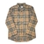 Camisa Burberry Xadrez Manga Longa
