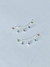 Brinco Ear Cuff Estrelas coloridas