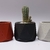 Maceta de concreto decorativa para espacios personales. en internet