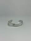 BRACELETE CRUZADO PRATA