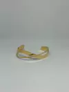 BRACELE CRUZADO DOURADO