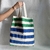 Bolso Tote bag rayado