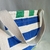 Bolsito rayado verde y azul - Fibra Arte Textil