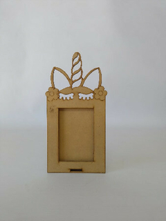 Porta retrato 7x10cm unicornio