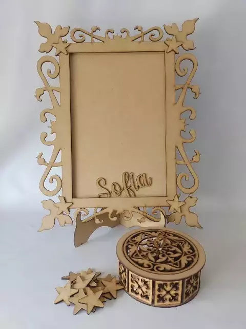 Cuadro de firmas estrellas 60x45cm