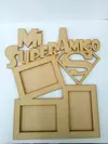 Cuadro con frase "Mi super amigo" 10x15cm
