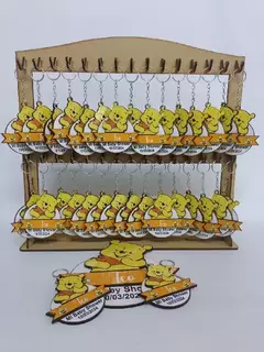 Combo de llaveros laminados con apliques - comprar online