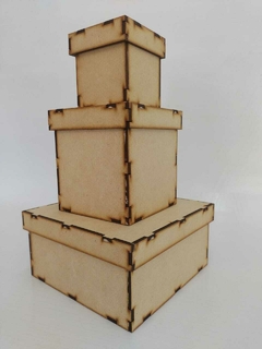 Cajas tapa zapato 3mm - Maderatto