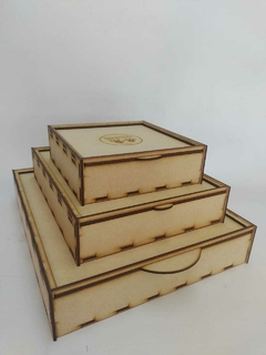 Cajas tapa deslizable (Opcional grabado) - tienda online