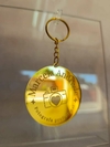 Llaveros Acrílico Dorado 6cm Emprendimientos - comprar online