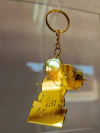 Llaveros Acrílico Dorado 6cm Cumpleaños - comprar online
