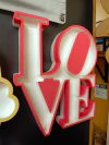 Palabras en Polifan con luces 55cm - comprar online