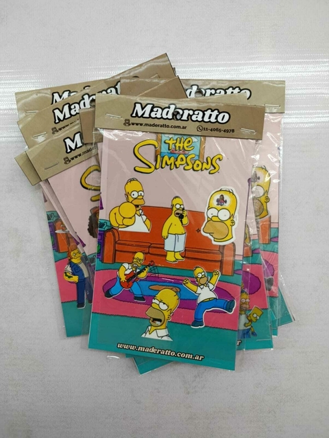 Plancha Calcos Premium Uv Simpson - comprar online