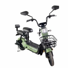 Bicicleta Elétrica Ravi 500W Klosh - Verde Militar na internet
