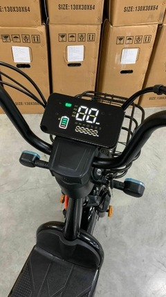 Bicicleta Elétrica Ravi 500W Klosh - Preta - loja online