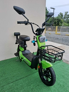 Bicicleta Elétrica Ravi 500W Klosh - Verde Kawasaki
