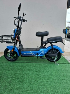 Bicicleta Elétrica Ravi 500W Klosh - Azul Claro - comprar online