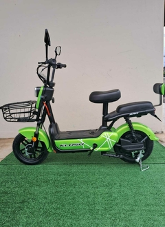 Bicicleta Elétrica Ravi 500W Klosh - Verde Kawasaki - Fap Eletrobikes