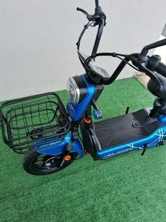 Bicicleta Elétrica Ravi 500W Klosh - Azul Claro na internet