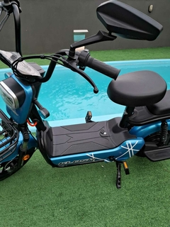 Bicicleta Elétrica Ravi 500W Klosh - Azul Claro - loja online