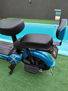 Bicicleta Elétrica Ravi 500W Klosh - Azul Claro - comprar online