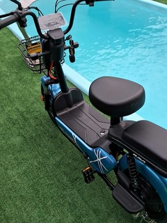 Imagem do Bicicleta Elétrica Ravi 500W Klosh - Azul Claro