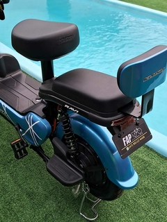 Bicicleta Elétrica Ravi 500W Klosh - Azul Claro