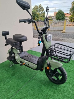 Bicicleta Elétrica Ravi 500W Klosh - Verde Militar - Fap Eletrobikes