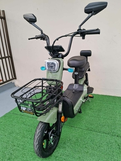 Imagem do Bicicleta Elétrica Ravi 500W Klosh - Verde Militar