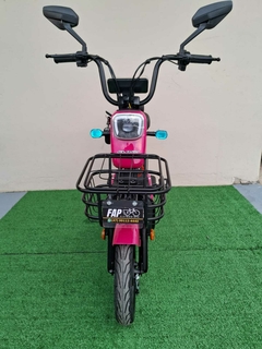 Bicicleta Elétrica Ravi 500W Klosh - Rosa - Fap Eletrobikes