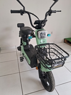 Bicicleta Elétrica Ravi 500W Klosh - Verde Água na internet