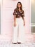 Camisa Cropped Manga Curta - comprar online