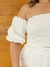 Cropped 100% Linho Manga Removível - comprar online