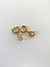 Argola click gota cravejada com zircônia - comprar online