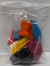 GLOBO FIESTA LOCA X 10 UNID LISO MULTICOLOR
